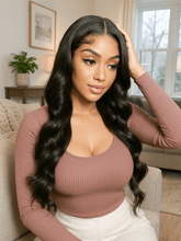 Brooklyn Hair Loose Body Wave 13x4 HD Lace Front Wig 180% Density